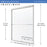 Cove Glass & Aluminum Brushed Nickel Shower Door Brushed Nickel 4