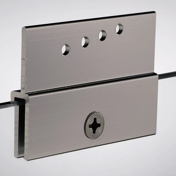 Cove Glass & Aluminum Brushed Nickel Shower Door Brushed Nickel 3