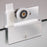 Cove Glass & Aluminum Silver Shower Door Silver 2