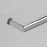 Cove Glass & Aluminum Silver Shower Door Silver 1