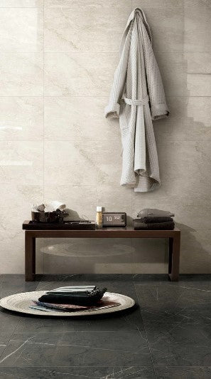 Crema Cerim Porcelain Tile - Honed