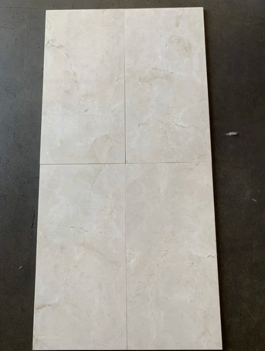 Crema Marfil Classico Marble Tile - Polished 4