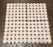 Crema Marfil Marble Mosaic - Octagon with Emperador Dark Dots Honed