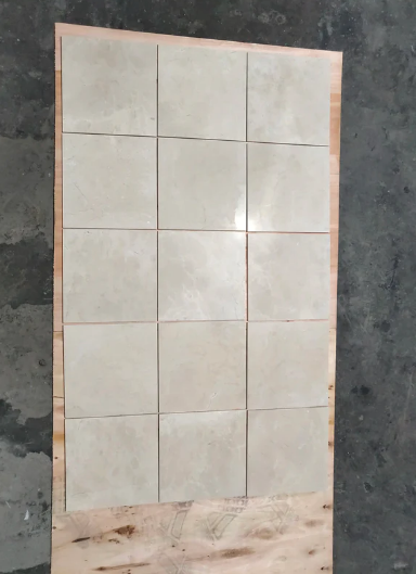 Crema Marfil Select Marble Tile - 12" x 12" Tumbled