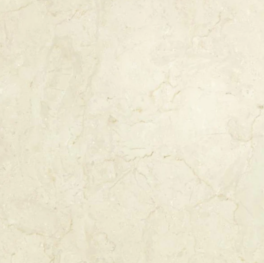 Crema Marfil Select Polished Marble Tile - 18" x 18" x 1/2"