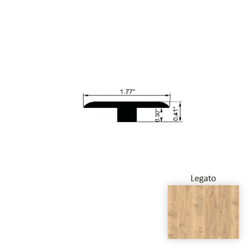 Crescendo Legato Laminate Wood Moulding / Trim - 1.77" x 94" T Molding