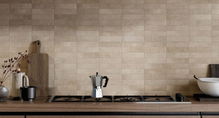 Rondine Cruda Brick Porcelain Beige R10B Tile Matte 5