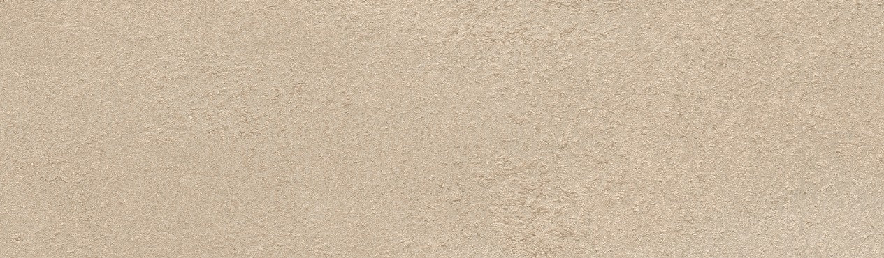 Full Tile Sample - Rondine Cruda Brick Beige R10B Porcelain Tile - 2" x 8" x 9.5 MM Matte