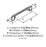 Rochdale Zinc Graphite Cabinet Pull 4