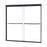 Cove Glass & Aluminum Matte Black Shower Door Matte Black 4