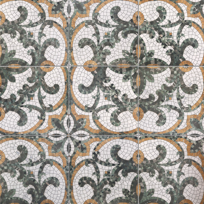 Versailles Porcelain Mosaico Palace Mosaic Satin 1