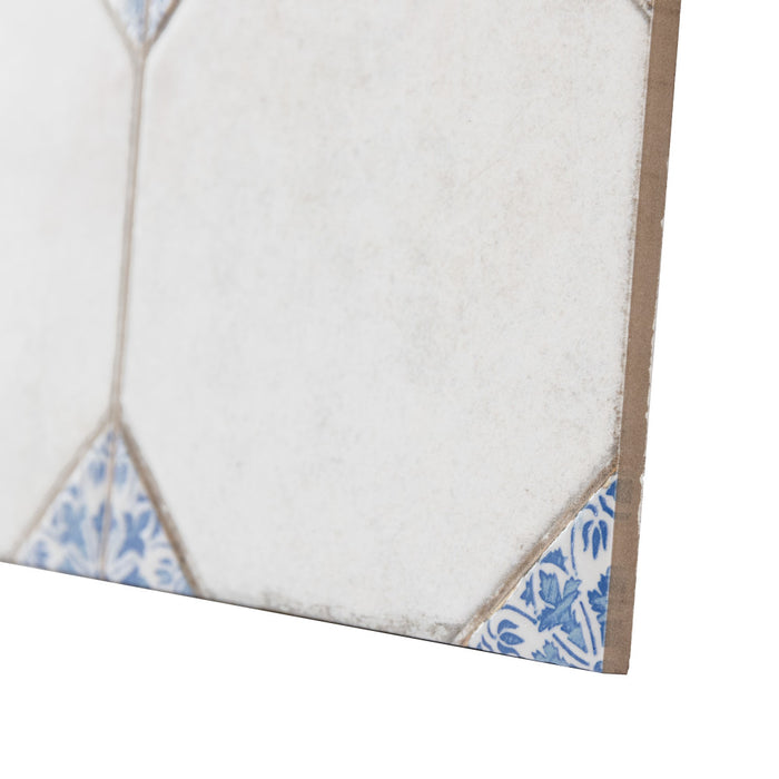 Englishtown Porcelain Blue Tile Mixed 11