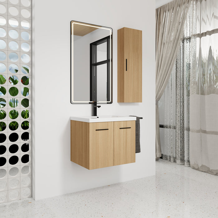Plywood Light Oak Bathroom Vanity Light Oak 2