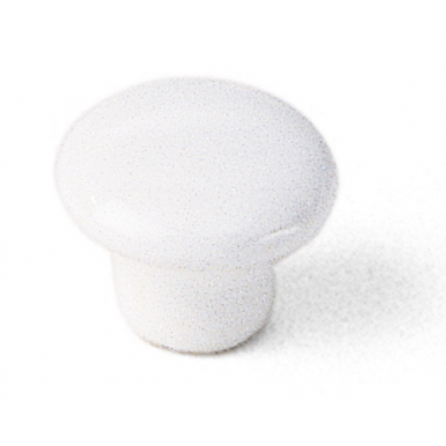 Porcelain Ceramic Cabinet Knob White 12