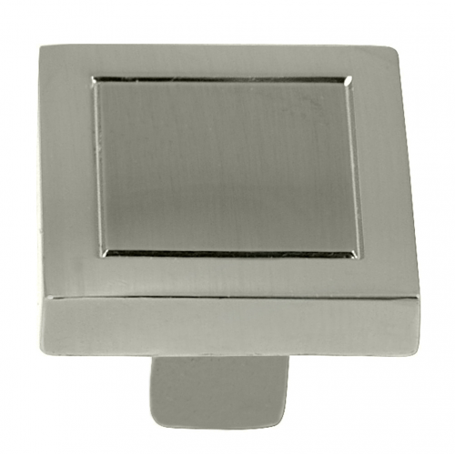 Cosmo Zinc Alloy Cabinet Knob Brushed Satin Nickel 3