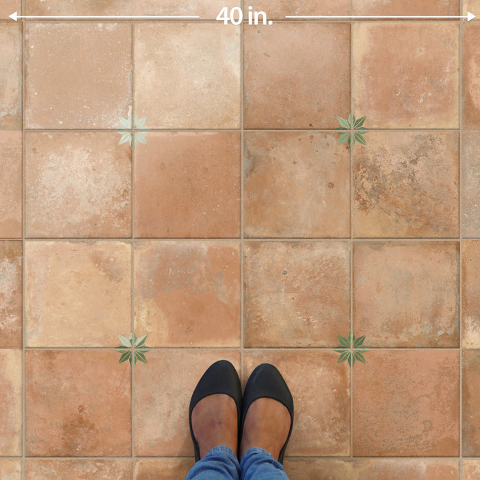 Kings Porcelain Nonna with Sage Star Tile Mixed 7