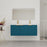 Plywood Blue Bathroom Vanity Blue 1