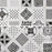 Vaudeville Porcelain Octagon Deco Sombra with Taco Nacar Tile Matte 7