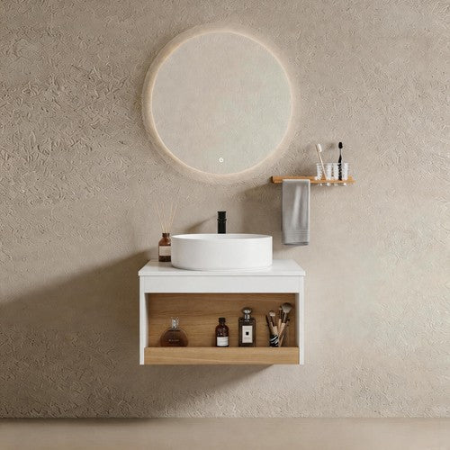 Plywood Black & White Bathroom Vanity Black & White 1
