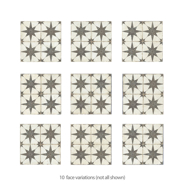Kings Porcelain Star Supernova Nero Tile Matte 4