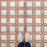 Picket Porcelain Arenta Clay with White Square Tile Matte 7