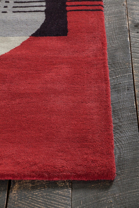 Wool 25 Area Rug Textured 1
