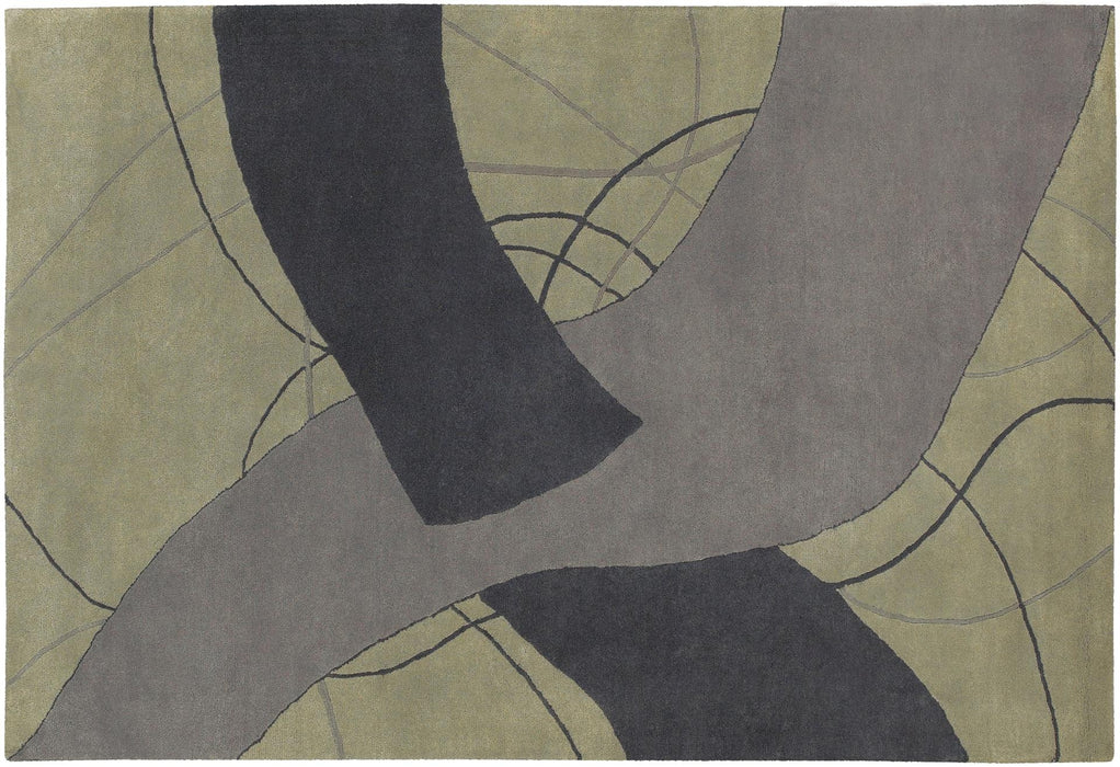Wool 4 Area Rug Textured 2