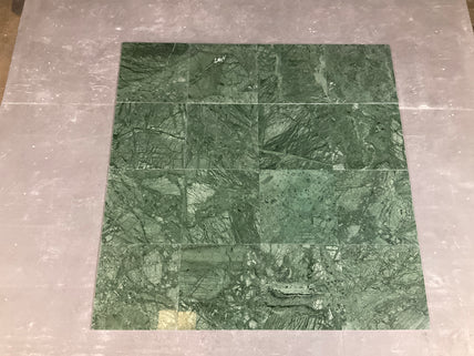 Dark Green Marble Tile Polished 1