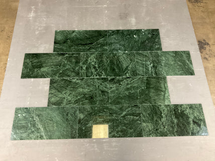 Verde Reale Marble Tile - 12" x 24" x Polished