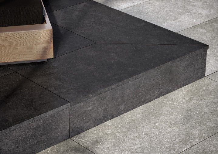 Diplomacy Porcelain Dark Grey DP03 Tile Matte 2