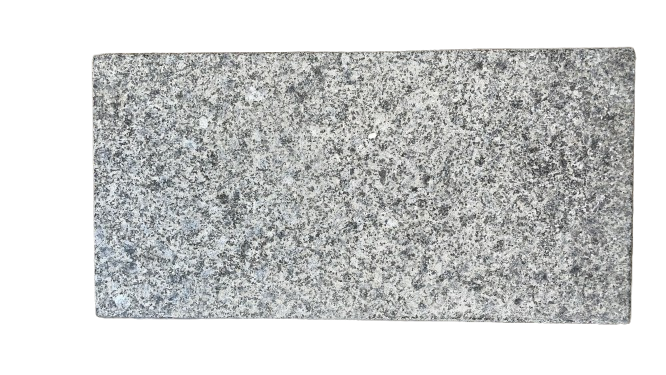 Dark Grey Flamed Granite Paver - 6" x 12" x 2"