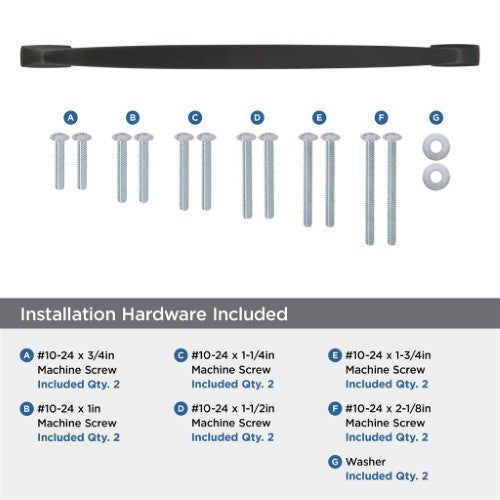 Highland Ridge Zinc Dark Oiled Bronze Appliance Pull 5