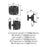 Highland Ridge Zinc Dark Oiled Bronze Cabinet Latch 2