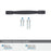 Highland Ridge Zinc Dark Oiled Bronze Cabinet Pull 39