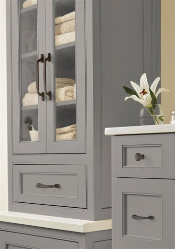 Highland Ridge Zinc Dark Oiled Bronze Cabinet Pull 30