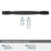 Highland Ridge Zinc Dark Oiled Bronze Cabinet Pull 40