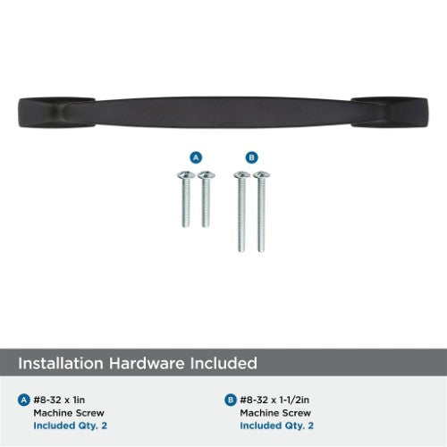 Highland Ridge Zinc Dark Oiled Bronze Cabinet Pull 40