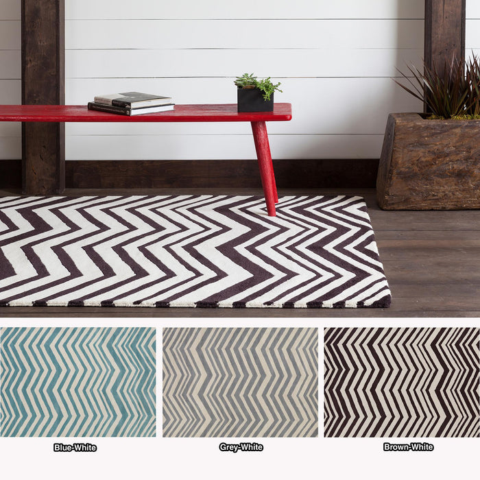 Wool 25809 Area Rug Textured 3