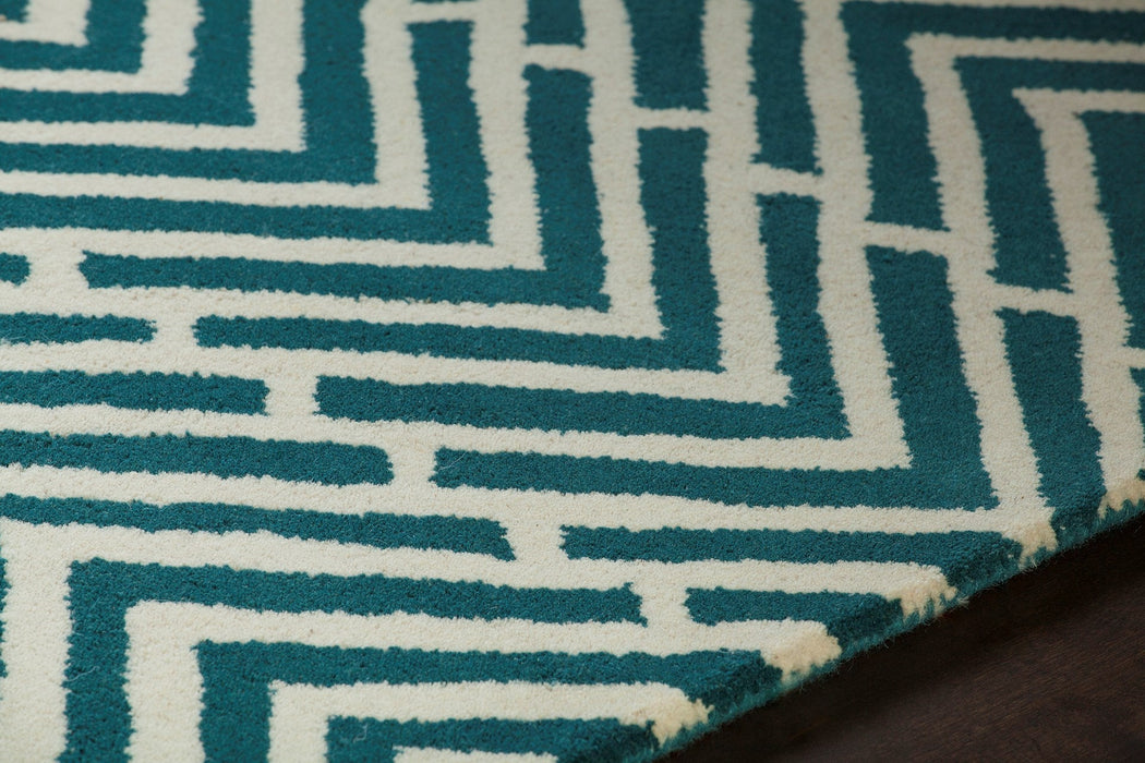 Wool 25812 Area Rug Textured 4