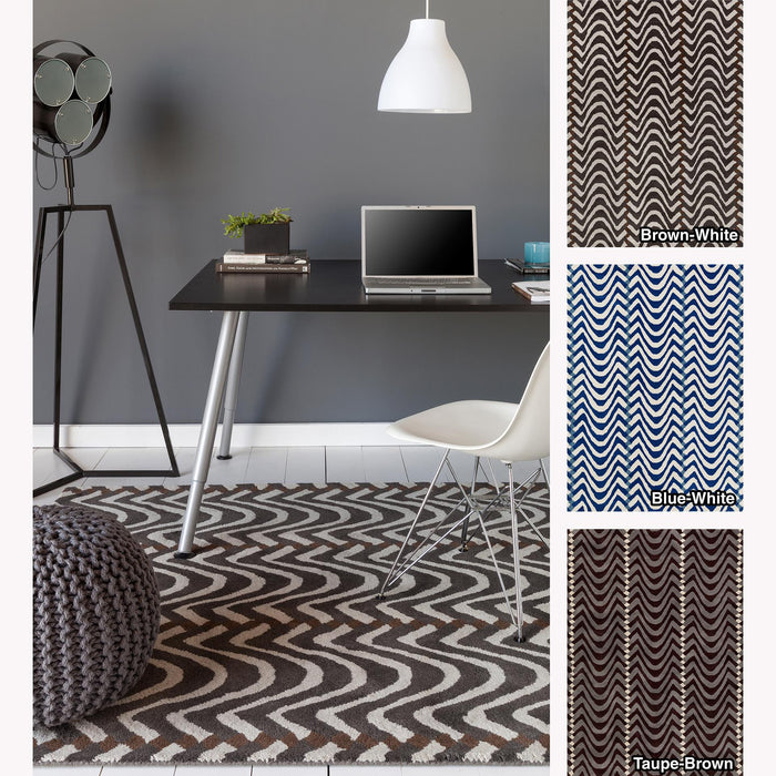 Wool 25814 Area Rug Textured 3