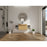 Engineered Wood Glossy White & Oak Bathroom Vanity Glossy White & Oak 2
