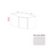 Slim Shaker Style Wood Dove White Diagonal Corner Wall Cabinet Dove White 1