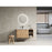 Plywood Imitative Oak Bathroom Vanity Imitative Oak 2