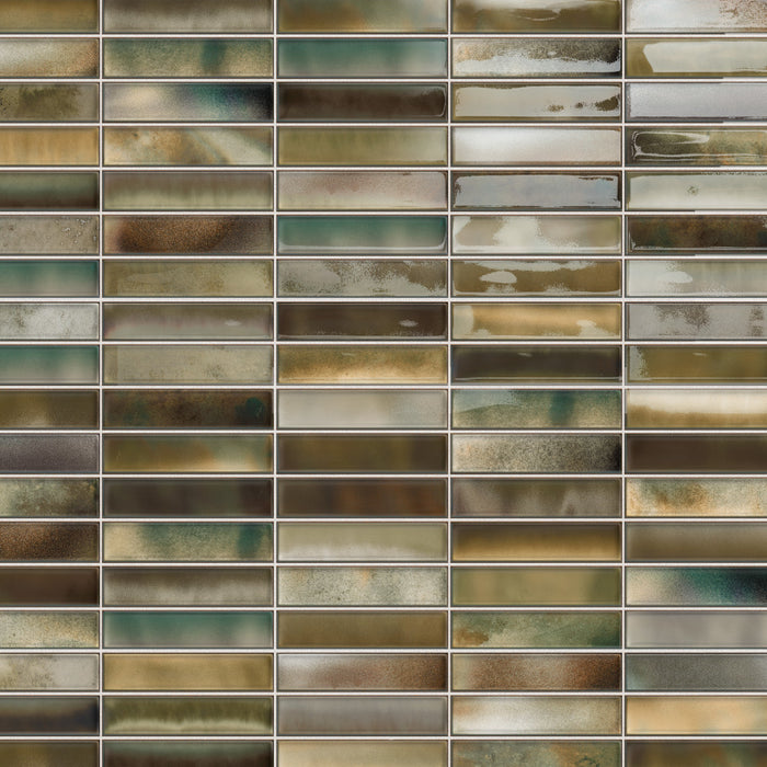 Borealis Ceramic Green Tile Glossy 2