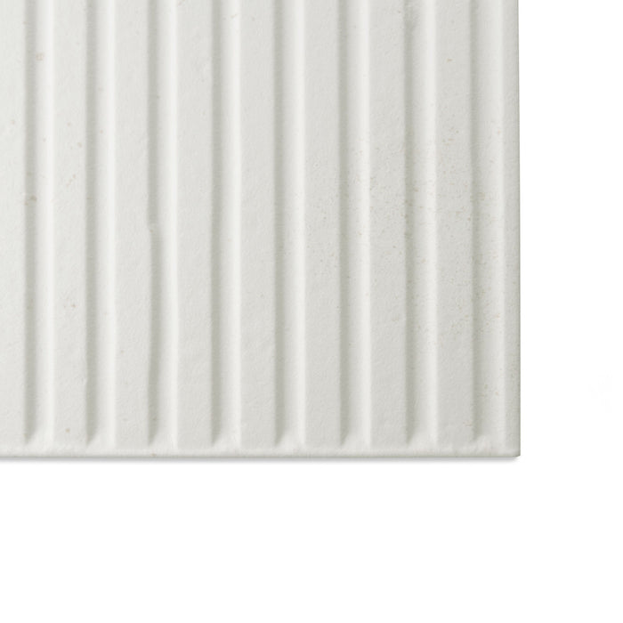 Kings Ceramic Loft White Tile Matte 12