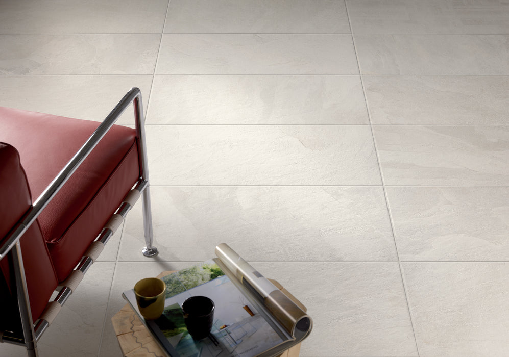 Quartzite White Porcelain Paver Rough 2