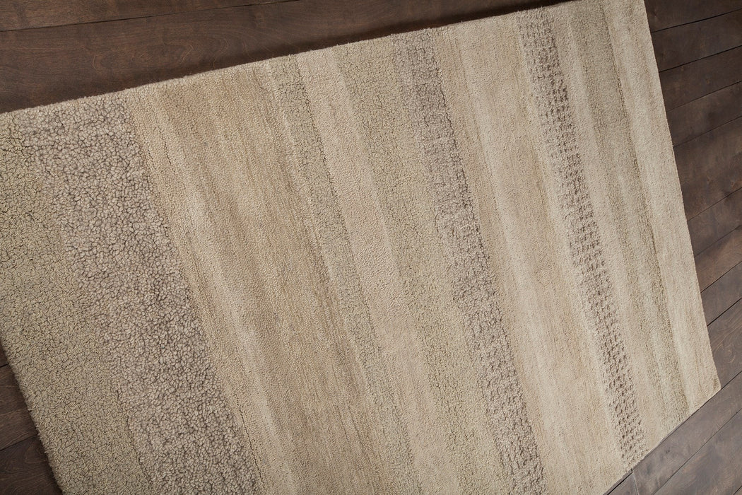 Wool 19600 Area Rug Textured 3