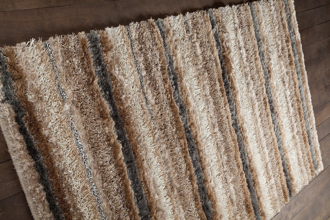 Polyester 14801 Area Rug Textured 3