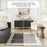 Desire Polyester Charcoal Silver DSR01 CHASV