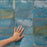 Atelier Porcelain Oxid Blue Tile Mixed 5